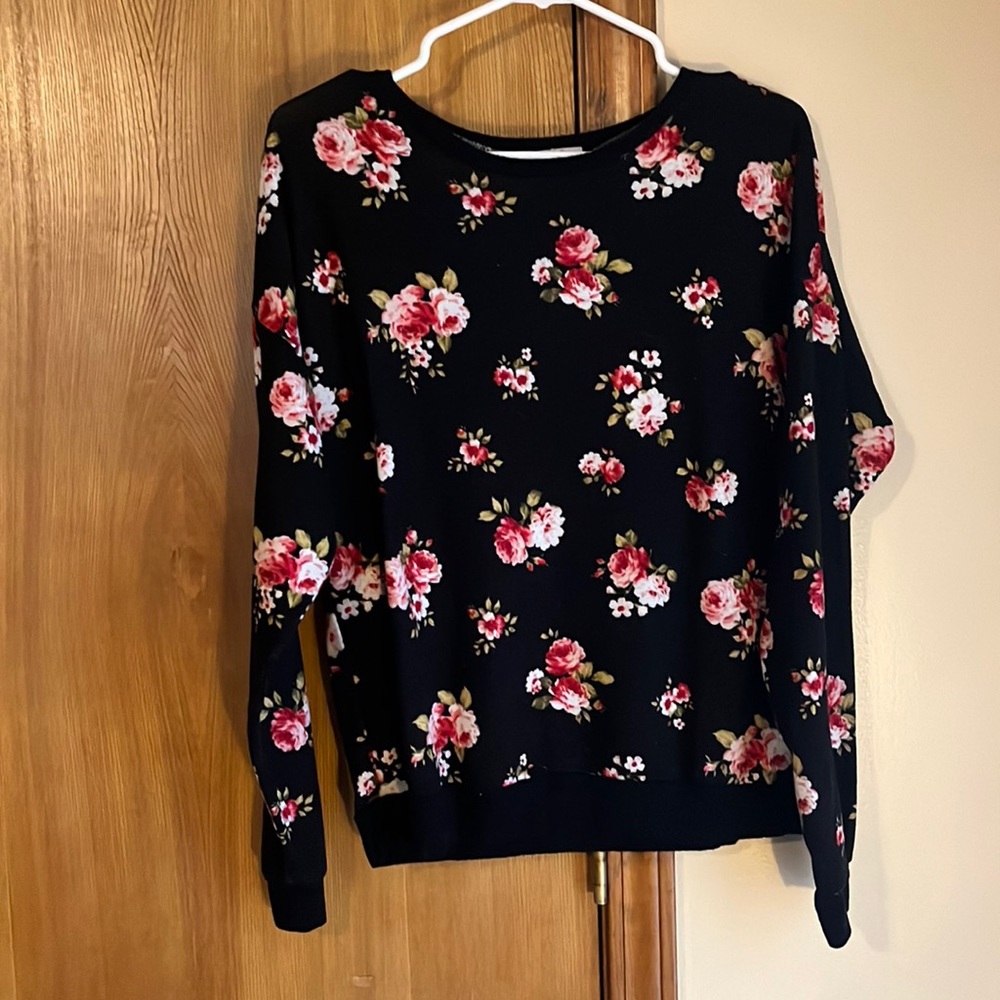 Floral Lightweight Sweater